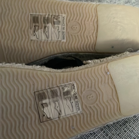 Saludos "Tapestry" Espadrilles Tie Up Sandals Size 8 - Picture 9 of 12